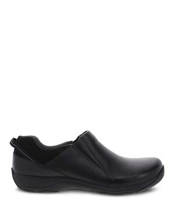 Slip Resistant Shoes Dansko Neci Cuir Femme Noir | FR 030PJJ